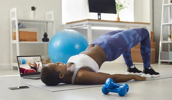 Pilates en ligne sur video