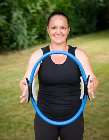 Gaëlle Morin Badet, pilates et postural ball